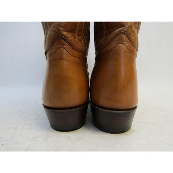 El Dorado Mens Size 11.5 D Brown All Leather Cowboy Western Boots main image 8